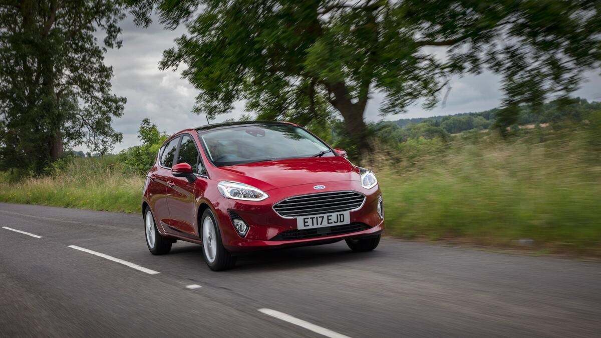 Illustrative Ford Fiesta on Mat’s shared screen
